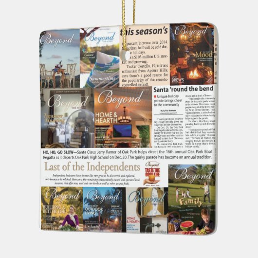 Acornオーナメント誌Beyond セラミックオーナメント (左)