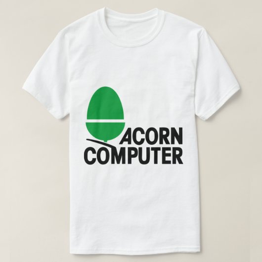 Acornコンピュータ Tシャツ (デザイン正面)