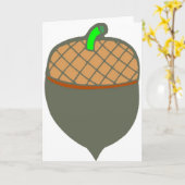 Acornスケッチ カード (黄色い花)