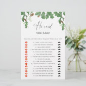 Acornブランチ – 彼は彼女はブライダルシャワーゲームと言った (スタンド正面)