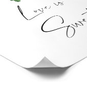 Acornブランチ – 愛は甘い取り扱い ポスター (角)