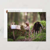 Acorn小妖精や小人読の葉書 – ポストクロッシング ポストカード (正面/裏面)