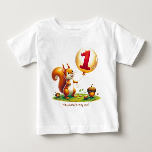 Acorn Adventures:祝's the Big One! ベビーTシャツ (正面)