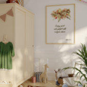 Acorn Bible Verse Christian Wall Art ポスター