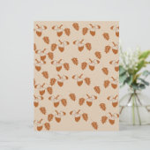 Acorn Pattern Scrapbook紙: (スタンド正面)