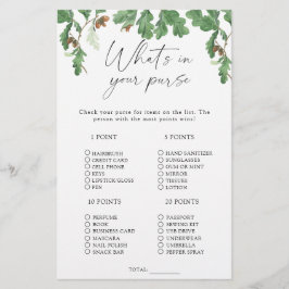 Acorn tree – 財布ゲームの内容