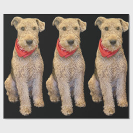 Acorn Wrapping Paper - Black ラッピングペーパー