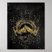 Acotarの引用文あなただけが壊れる何を決定 ポスター (正面)