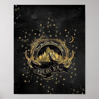 Acotarの引用文あなただけが壊れる何を決定 ポスター