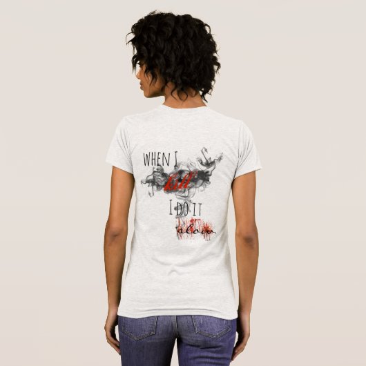 ACOTAR Amranthaの謎のTシャツ Tシャツ (裏面フル)