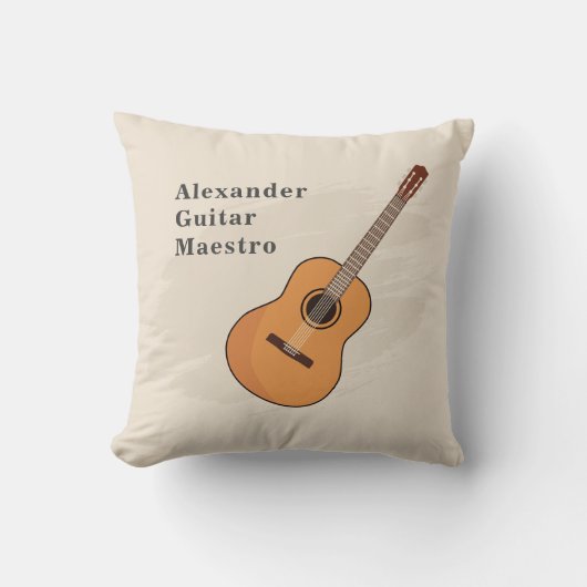 Acoustic Guitar クッション (正面)