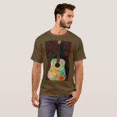 Acoustic guitar Classic T-Shirt Tシャツ (正面フル)