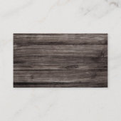 Acoustic Guitar - Music Business Card 名刺 (裏面)