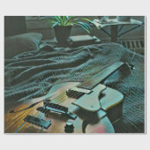 Acoustic guitar player ラッピングペーパー (フラット)