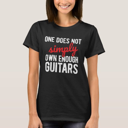 Acoustic Guitar Player For A Musician Guitarist 9 Tシャツ (正面)
