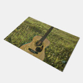Acoustic guitar player gift ドアマット (アングル)