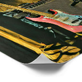 Acoustic guitar player gift ポスター (角)