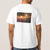 Acoustically Speaking Tシャツ - Sunflare Songs (裏面)