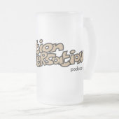 ACPによって曇らされるマグ フロストグラスビールジョッキ (正面右)