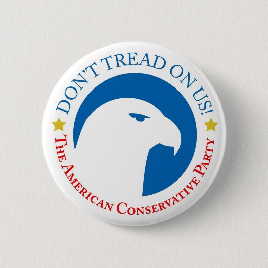 ACPの新しいロゴ 缶バッジ (正面)