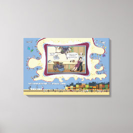 Acracknophobia | Absurd Wordplay Humor 24x16 キャンバスプリント