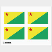 Acre state 長方形シール (シート)