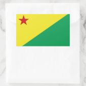 Acre state 長方形シール (バッグ)