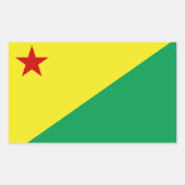 Acre state 長方形シール (正面)