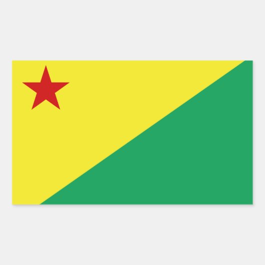 Acre state 長方形シール (正面)