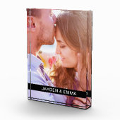 Acril Block写真と文字 フォトブロック (右)