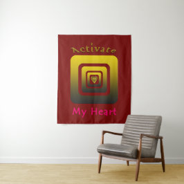 Acrílica Activate My Heart タペストリー