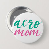 Acroのお母さんボタン 缶バッジ (正面&裏面)