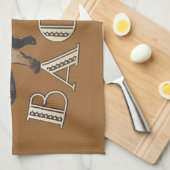 Acrobat BACON Pig キッチンタオル (四つ折り)