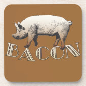 Acrobat BACON Pig コースター (正面)