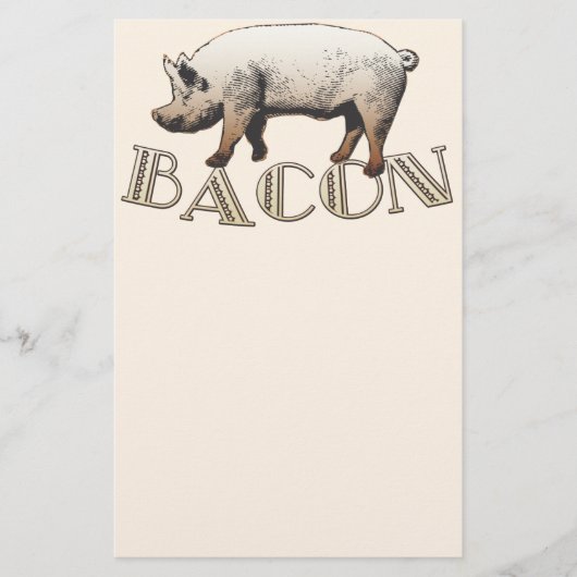 Acrobat BACON Pig 便箋 (正面)
