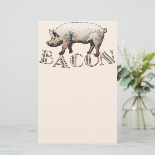 Acrobat BACON Pig 便箋 (スタンド正面)