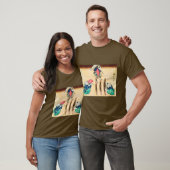 Acrobat Cat、広重、浮世絵 Tシャツ (ユニセックス)