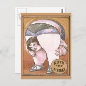 Acrobat Circusポスターを台無しにする ポストカード (正面/裏面)