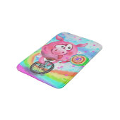 Acrobat Pig Bath Mat バスマット (アングル)