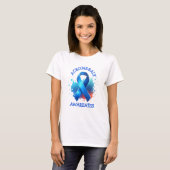 Acromegaly Awareness Ribbon Tシャツ (正面フル)