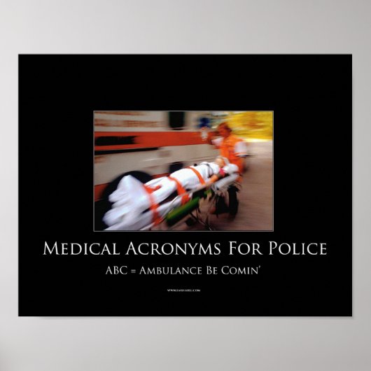 Acronymsポスやる気を起こさせるター ポスター (正面)