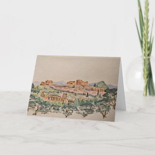 Acropolis at Athens Card カード (正面)