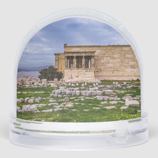 Acropolis Athens Cloudy Sky – Dramatic Greek Land (裏面)