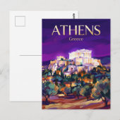 Acropolis Greece ポストカード (正面/裏面)