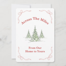 Across the Miles – Faith Inspired Christmas Card シーズンカード
