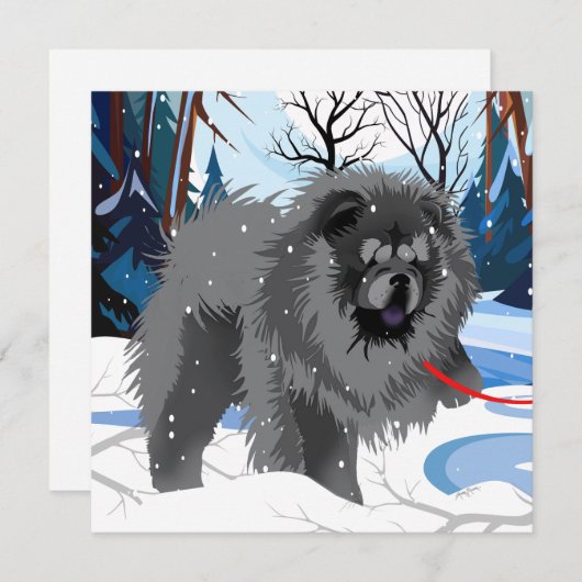 ACROSS THE RIVER Black mini print cards シーズンカード (正面/裏面)