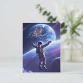 Across the Universe — Hug from Afar Greeting Card インビテーションポストカード (スタンド正面)