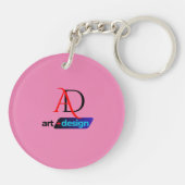 Acryl Schlüsselanhänger キーホルダー (裏面)