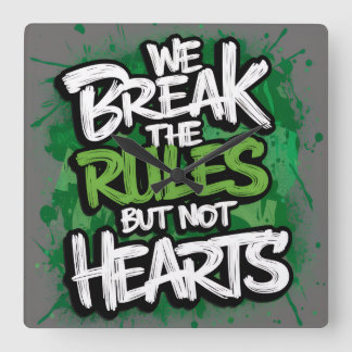 Acryl Wanduhren スクエア壁時計