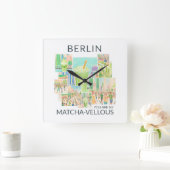 Acryl Wanduhren スクエア壁時計 (ホーム)